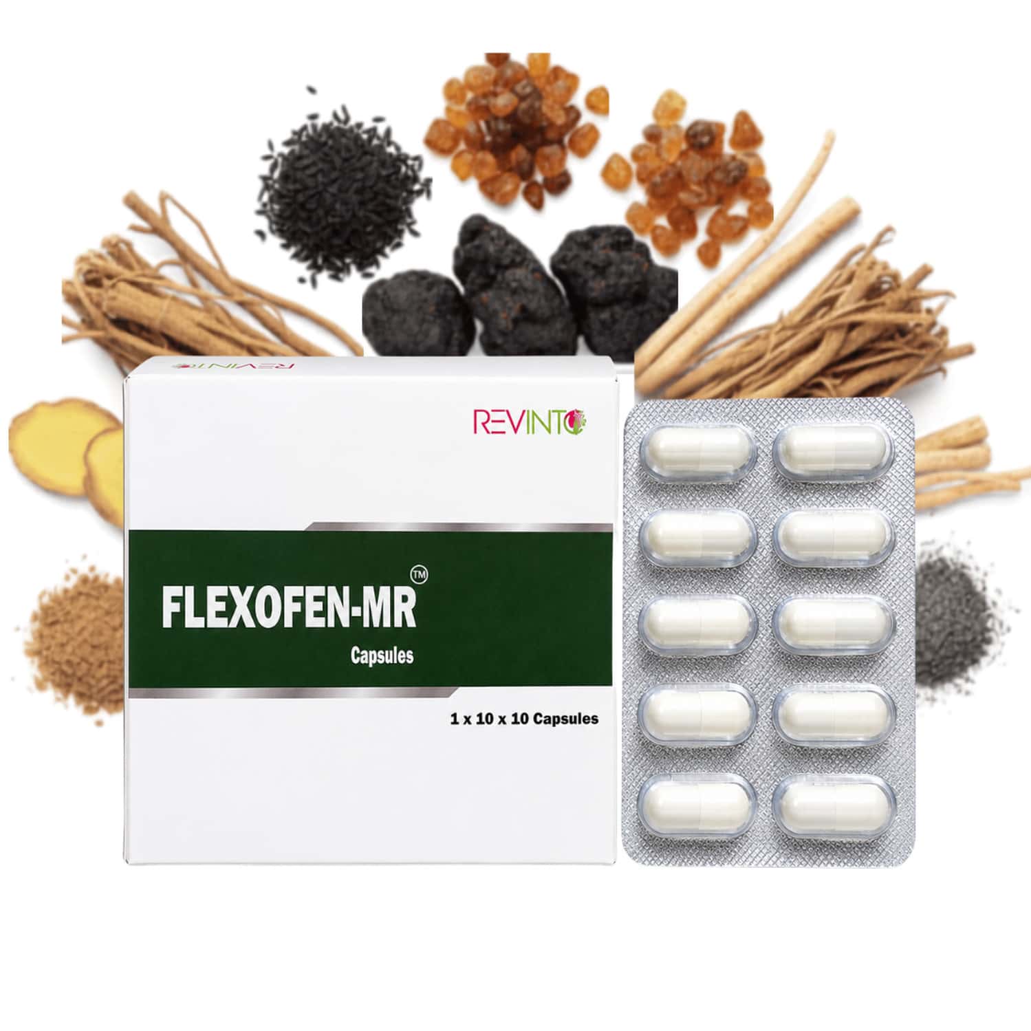 Revinto Flexofen-Mr | Rapid Pain Relief | 100n
