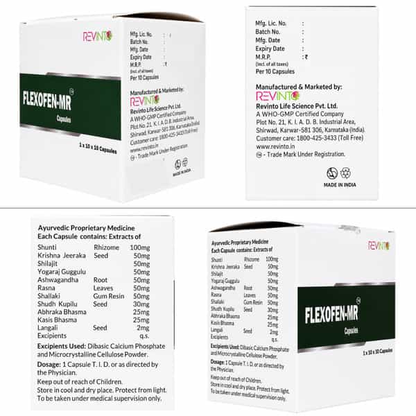 Revinto Flexofen-Mr | Rapid Pain Relief | 100N