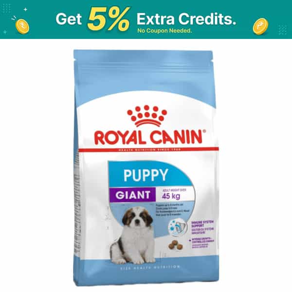 Royal Canin Giant Pellet Dog Food For Puppy | Meat Flavour | 15 Kg
