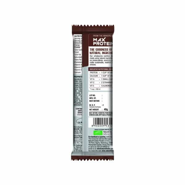 Ritebite Choco Delite Nutrition Bar (Pack Of 12) Box Of 480 G