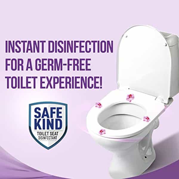 Mankind Safekind Toilet Seat Disinfectant Spray For Instant Disinfection 75Ml (Pack Of 6)