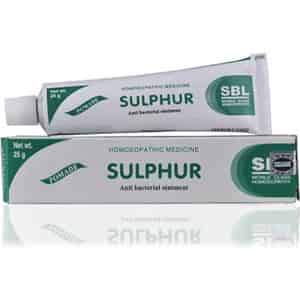 Sbl Sulphur Ointment 25 Gm Pack Of 2