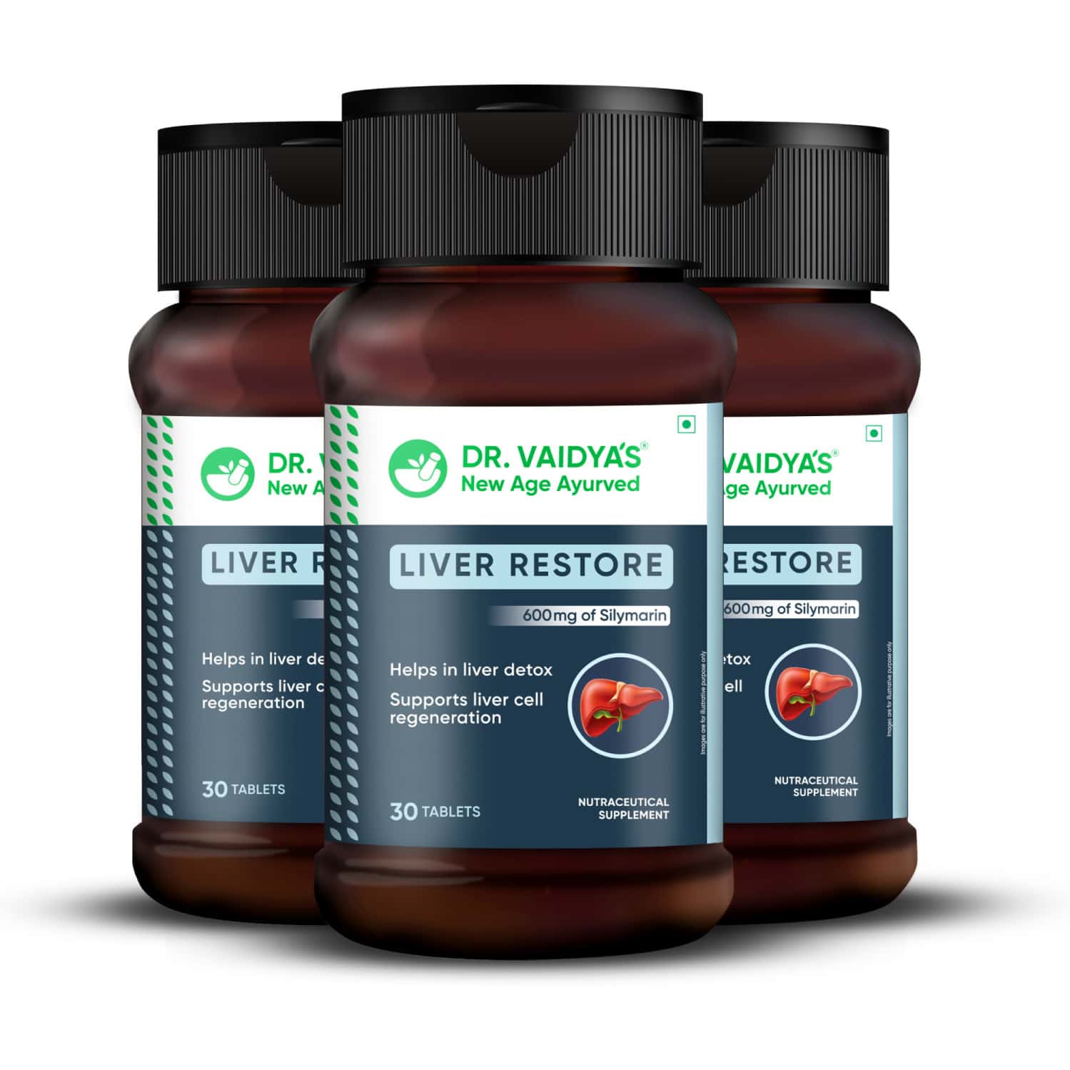 Dr. Vaidya's Liver Restore Pack Of 3