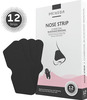 Priveda Charcoal Deep Cleansing Pore Nose Strips For Blackhead Removal (Normal 12)