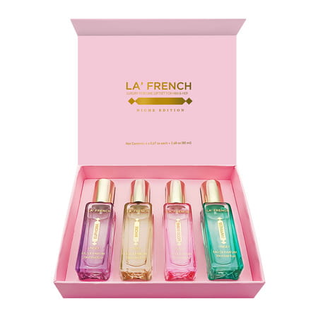 La French Mood Perfume Gift Set For Men & Women (Euphoria | Invoke | Mood Swing & Happiness) 4x20ml