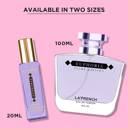 La French Mood Perfume Gift Set For Men & Women (Euphoria | Invoke | Mood Swing & Happiness) 4x20ml