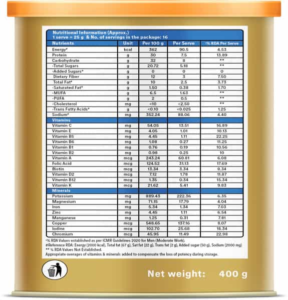 Celevida | Supports Weight Management | Vanilla | Powder | Tin | 400 Gm