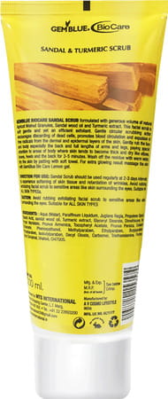 Gemblue Biocare Sandal & Turmeric Scrub 200ml