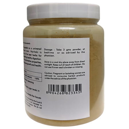 Herbal Hills Organic Haritaki Powder 200 Gms