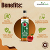 Nourishvitals Usda Organic Apple Cider Vinegar - Raw | Unfiltered With Mother Vinegar - 500Ml