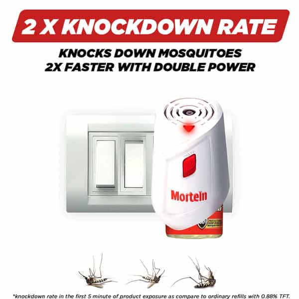 Mortein Liquid Vaporizer Refill - Buy 4 Get 2 Free Pack