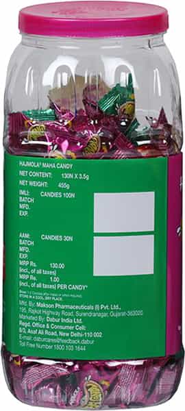 Dabur Hajmola Maha Candy Jar 455