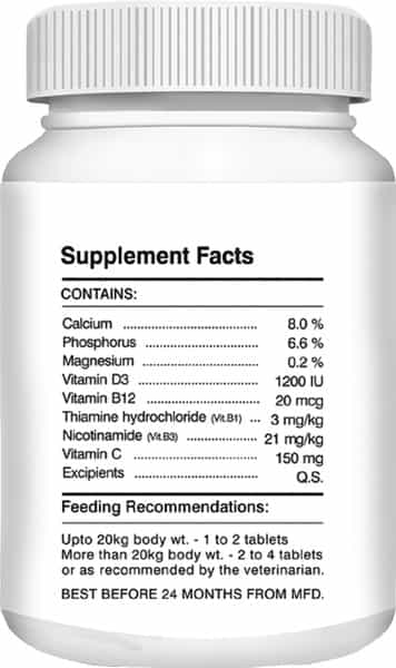 Drools Absolute Calcium Tablet - Dog Supplement 50 Pieces
