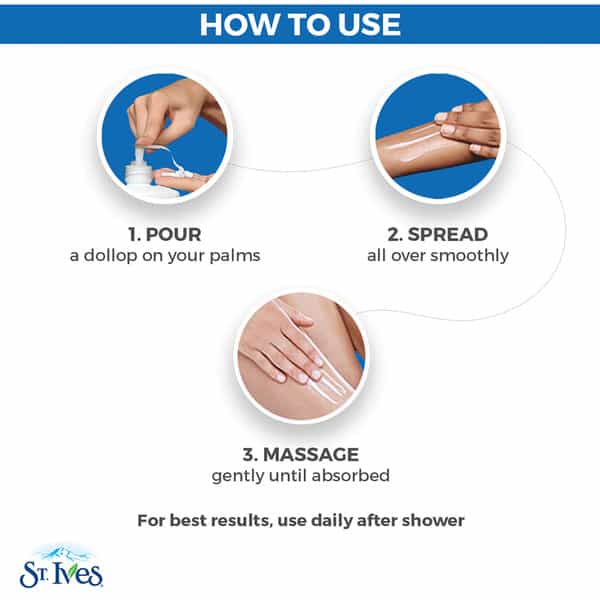 St. Ives Renewing Collagen & Elastin Body Lotion | 100% Natural Moisturizers | 400Ml