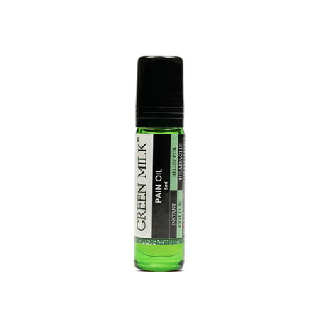 Green Milk Pain Oil - Ayurvedic Pain Relief Oil For Joint & Muscle Pain | 5 Ml X 6
