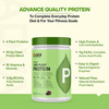 Myfitfuel Advance 100% Plant Protein (4 Proteins, 16 Vitamins Mineral), 1 Kg, Rich Chocolate Delight