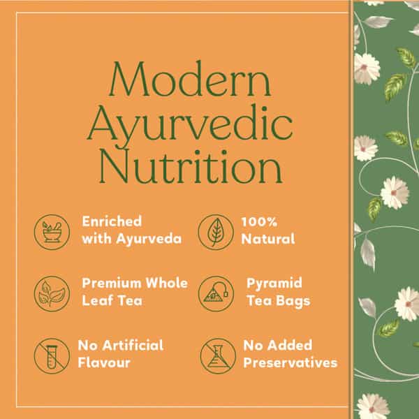 Kapiva Prabal Green Tea | Helps Improve Stamina And Vigour | White Musli Gokhru | 20 Tea Bags
