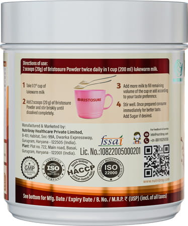 Braylac Cereal Rice Milk | 300 G | Bag In Box | For 6 To 24 Months Baby