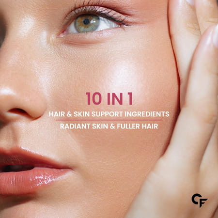 Carbamide Forte Collagen Supplements | Collagen Gummies - Mixed Fruit Flavour - 60 Gummy