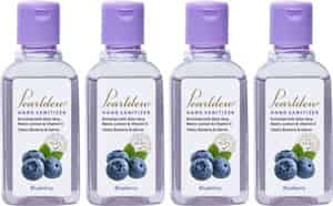 Pearldew Hand Sanitizer (gel) Blueberry 60 Ml - Pack Of 4