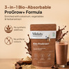 Miduty Kids Progrow+ Chocolate Nutrition Shake | Growth | Energy | Brain & Immunity | 400G