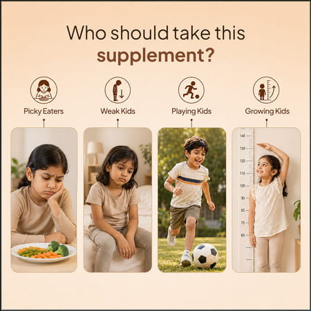 Miduty Kids Progrow+ Chocolate Nutrition Shake | Growth | Energy | Brain & Immunity | 400G