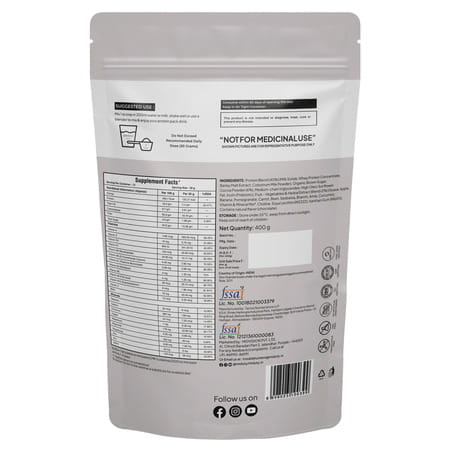 Miduty Kids Chocolate Shake - Protein + Multivitamins - Growth & Immunity - Chocolate Flavour - 400g