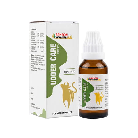 Baksons Veterinary Udder Care Drops | For Veterinary Use | 30 Ml