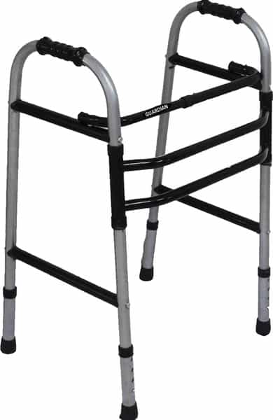 Guardian Walking Walker For Patients | Foldable Walker | Grey