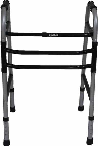 Guardian Walking Walker For Patients | Foldable Walker | Grey