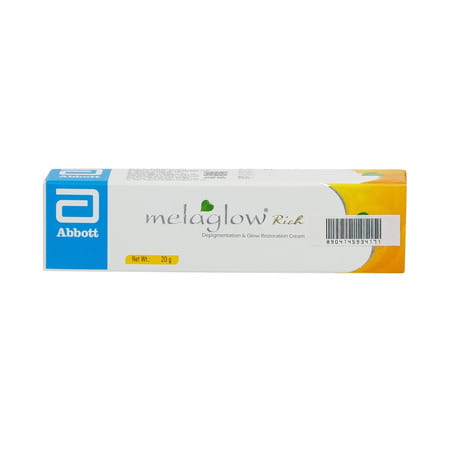 Melaglow Rich Dipigmentation And Glow Restoration Cream 20gm X Pack Of 2