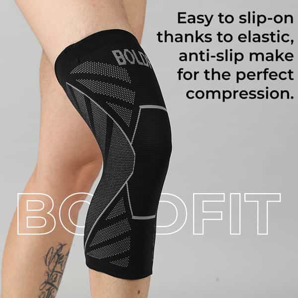 Boldfit Knee Caps For Women&Men Knee Support For Men Knee Cap For Men Knee Pain Knee Support - Xl