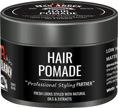 Man Arden Hair Pomade Professional Styling For Gloss Finish Medium To High Hold Easy Wash Off 50gm