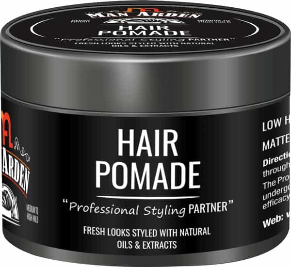 Man Arden Hair Pomade Professional Styling For Gloss Finish Medium To High Hold Easy Wash Off 50Gm