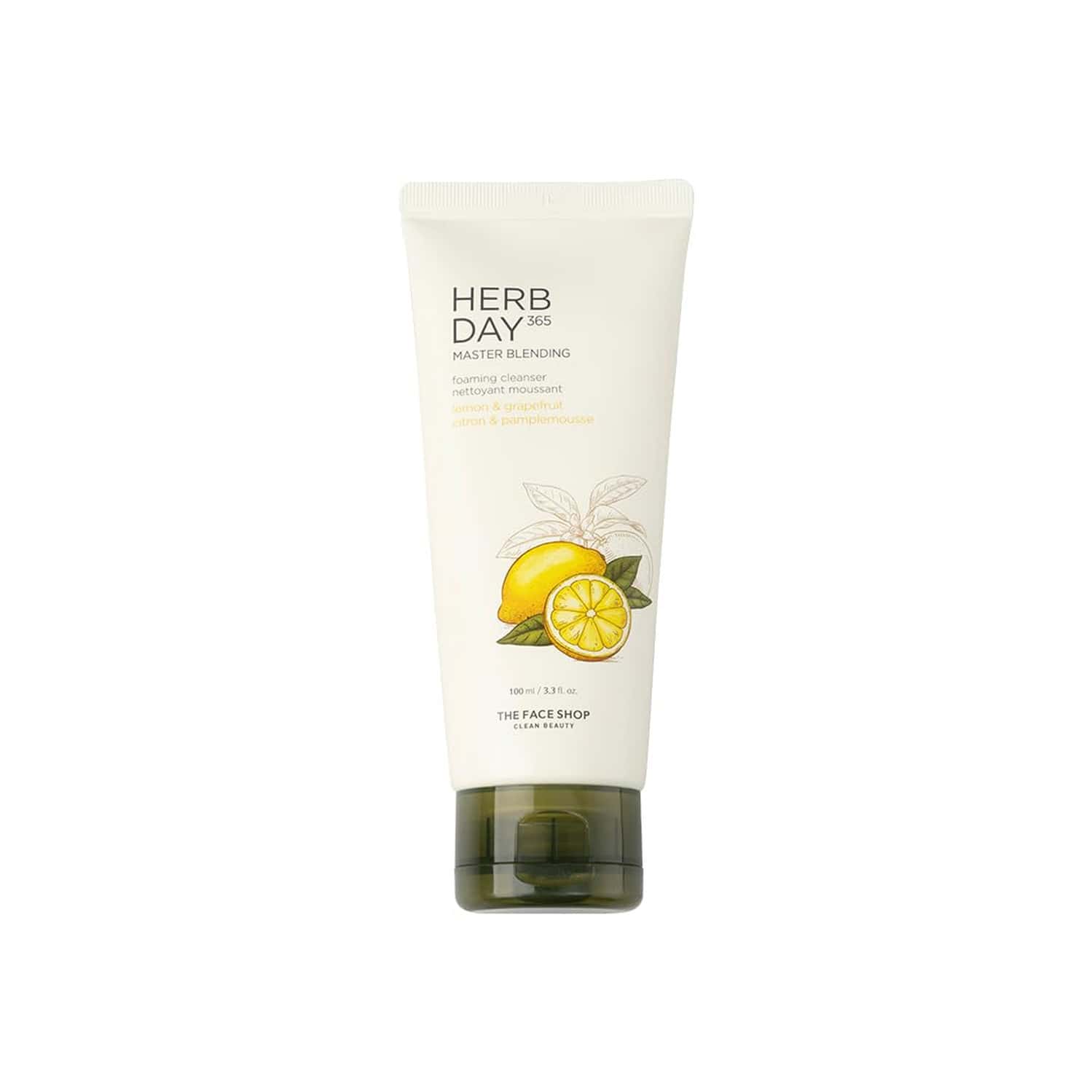 The Face Shop Herbday 365 Masterblending Foaming Cleanser Lemon - 100ml
