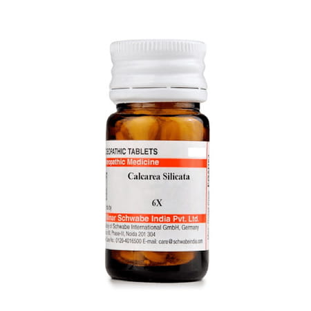 Dr. Willmar Schwabe India Calcarea Silicata Trituration Tablet 6x 20 No'S