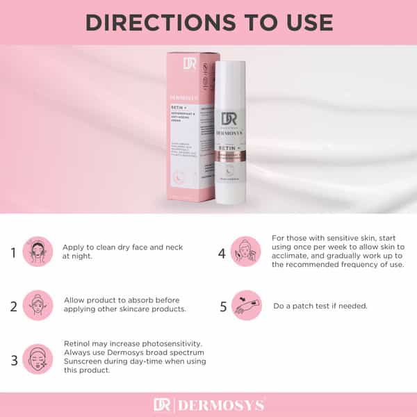 Dermosys Retin+ Collagen Boosting Night Cream 50Ml