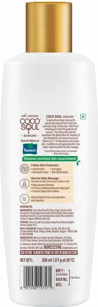 Coco Soul Skincare Skin Nourishing Oil For Baby Massage For Skin Massage 300Ml