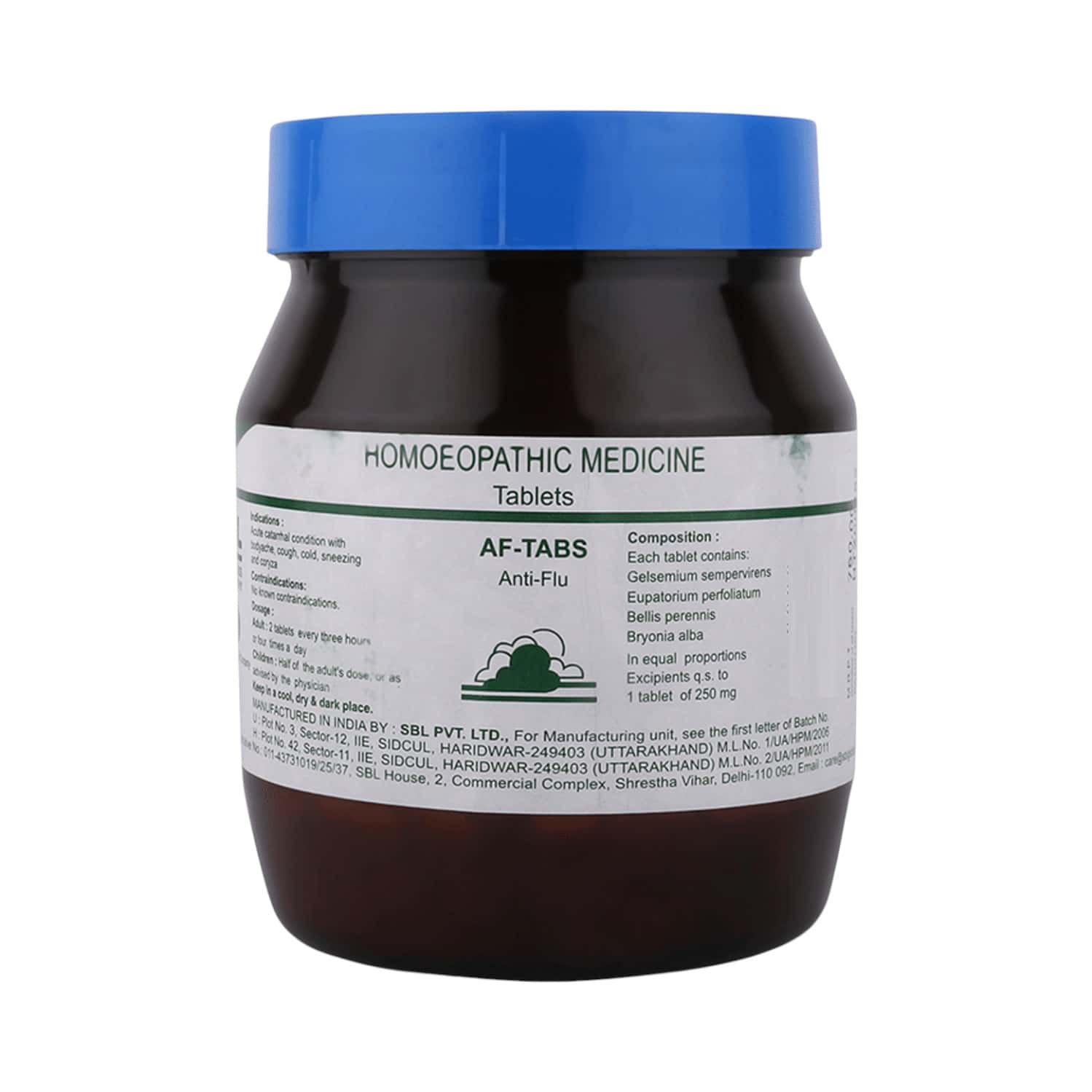 Sbl Af-tabs Tablet 450 Gm