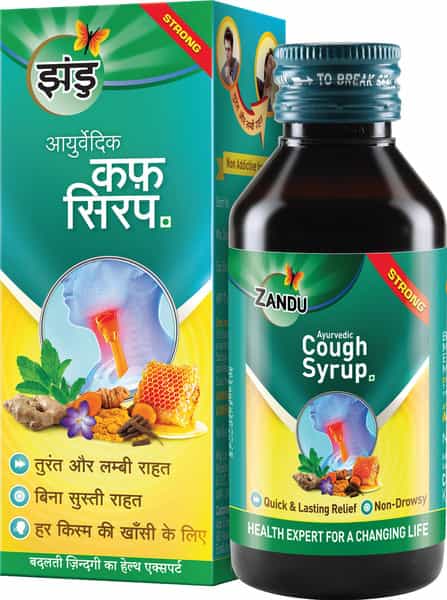 Zandu Ayurvedic Cough Syrup 100 Ml