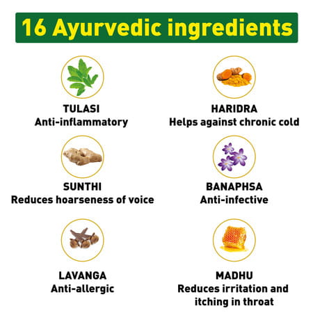 Zandu Ayurvedic Cough Syrup | Get Relief From Dry & Wet Cough | Non-Drowsy Formula | 100Ml
