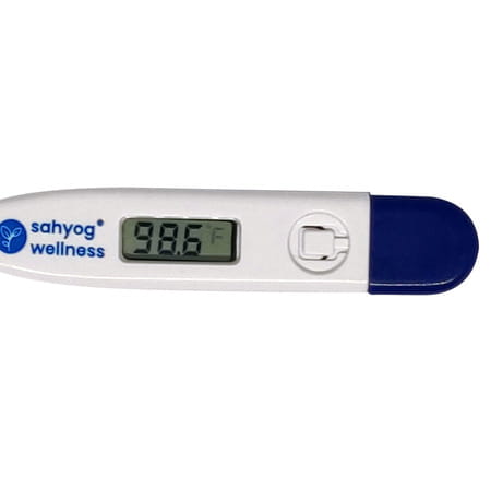 Sahyog Wellness Swth01 Digital Clinical Thermometer With Quick Measurement In C & F (White)