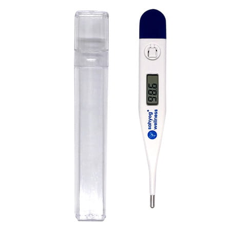 Sahyog Wellness Swth01 Digital Clinical Thermometer With Quick Measurement In C & F (White)