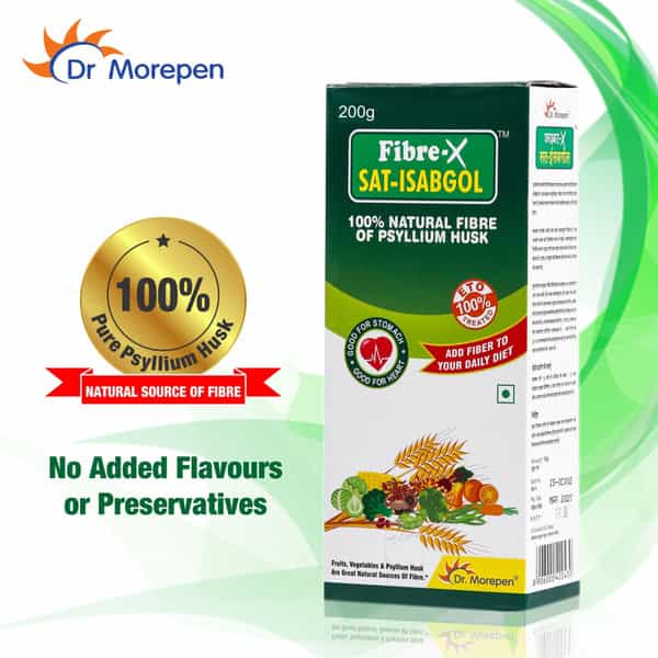 Dr. Morepen Fiber-X Sat Isabgol - 200Gm