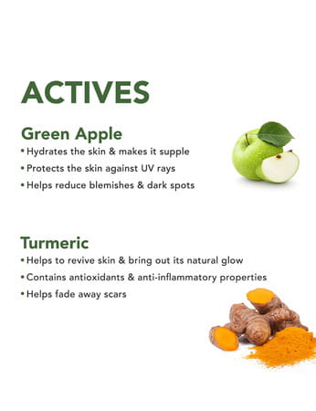 Skivia Green Apple Body Wash | Improves Skin Texture | For All Skin Types (200 Ml)