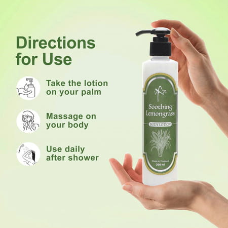 Uxr Bath & Body Soothing Lemongrass Body Lotion 200ml