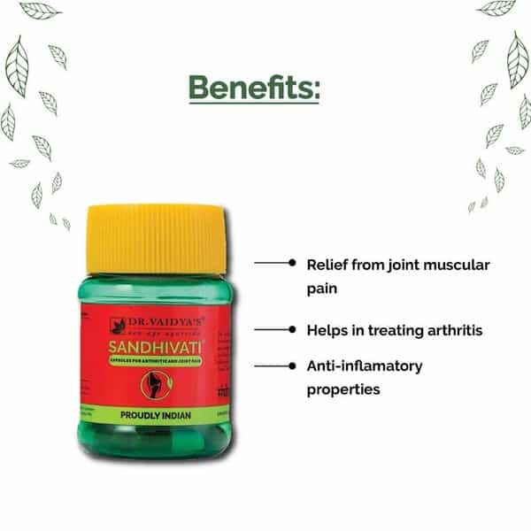 Dr. Vaidya's Pain Relief -30 Capsules - Pack Of 2