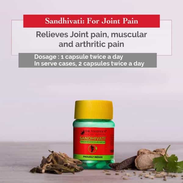 Dr. Vaidya's Pain Relief -30 Capsules - Pack Of 2