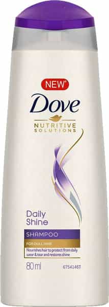 Dove Daily Shine Shampoo - 80 Ml