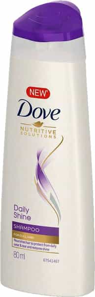 Dove Daily Shine Shampoo - 80 Ml